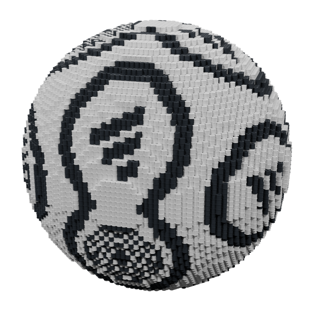 Patrón Pelota de futbol 30cm. – fusebeads