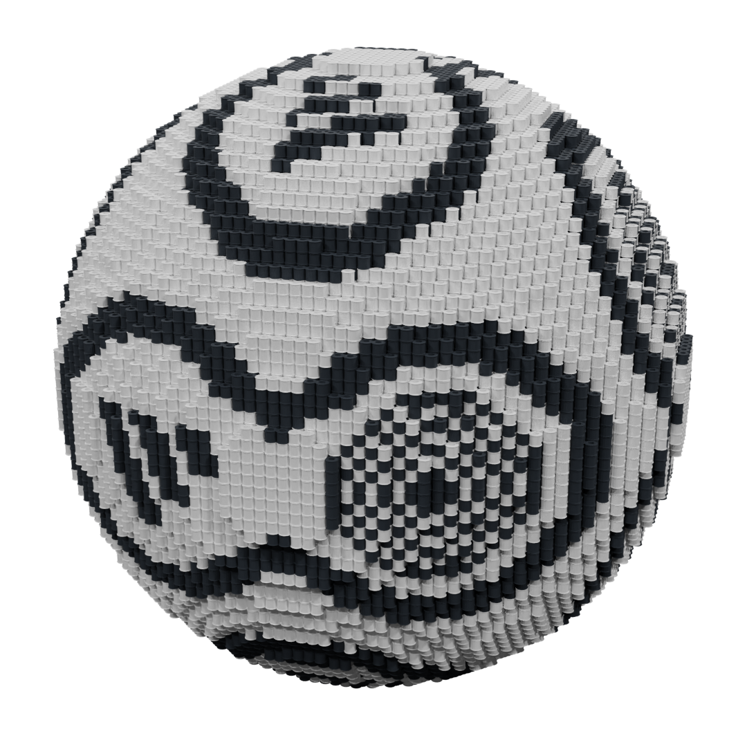 Patrón Pelota de futbol 30cm. – fusebeads